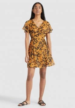 Khujo Femme VARVARA Robe De Jour Orange/black