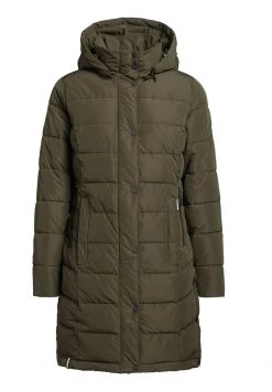 Khujo DELINAS2 Veste D'hiver Dunkeloliv Femme -khujo Soldes 017f1fb14ba44426b19e7318ea72b108