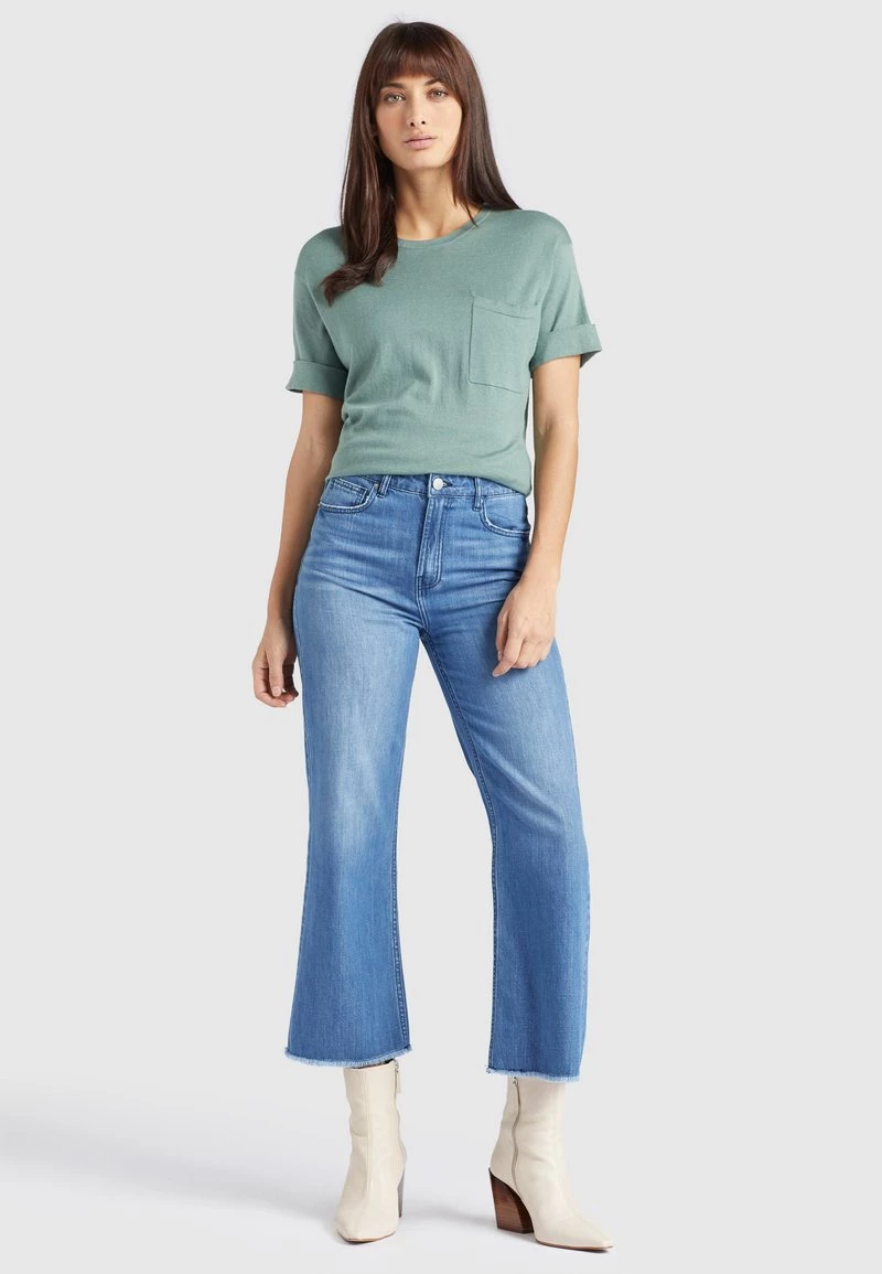 Khujo ALLMUT T Shirt Basique Mint Femme 4 Khujo ALLMUT T Shirt Basique Mint Femme – Image 2