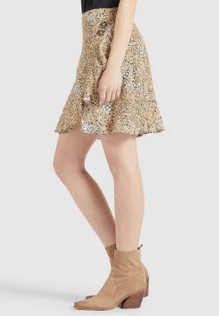 Khujo UNDINE Jupe Trapèze Mehrfarbig Geblümt Femme -khujo Soldes 0235d963758e43d6b70ae983bc9d560c