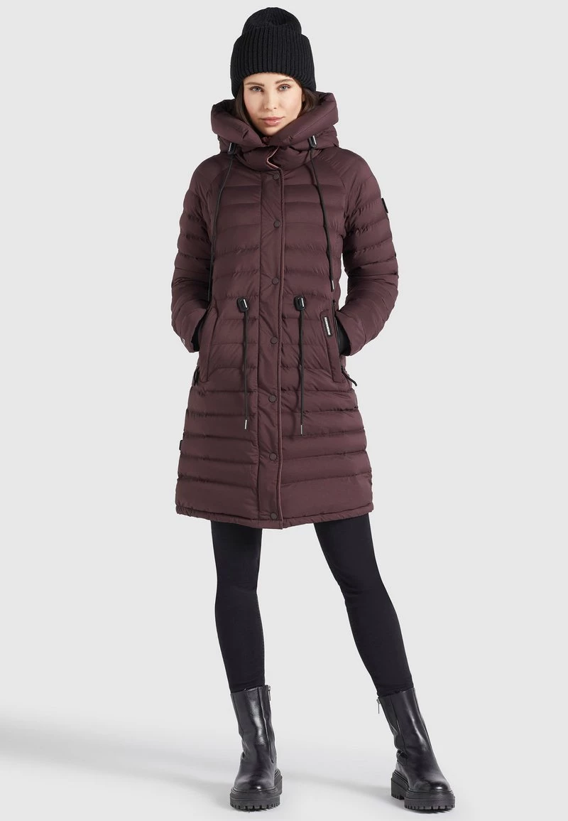 Khujo NIANA MATT Veste D'hiver Weinrot Femme 4 Khujo NIANA MATT Veste D'hiver Weinrot Femme – Image 2