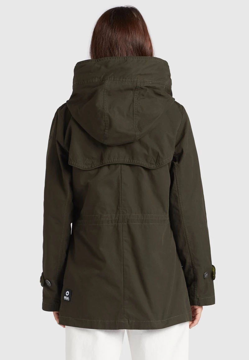 Khujo Femme ANAYA Parka Olive 5 Khujo Femme ANAYA Parka Olive – Image 3