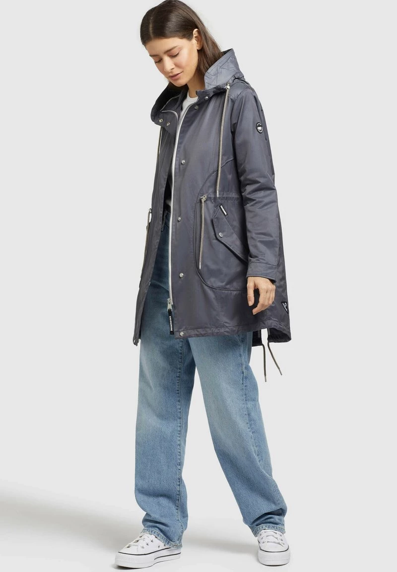 Khujo Femme ONDA2 Parka Graublau 9 Khujo Femme ONDA2 Parka Graublau – Image 7