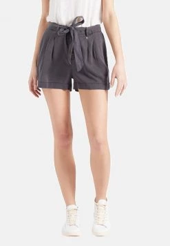 Khujo INDIRA Short Grau Gewaschen Femme 17 Khujo INDIRA Short Grau Gewaschen Femme -khujo Soldes 04816f65641c494683ac085f9a103761