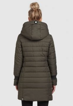 Khujo CONSTANZE STRUCTURED Veste D'hiver Dunkeloliv Femme -khujo Soldes 04f5ffda56ed4af4a28ac9f9c5c20743