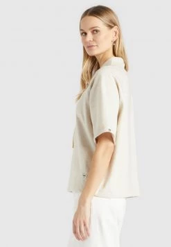 Khujo Femme AMENA T Shirt Imprimé Beige -khujo Soldes 0601ee094f81496999e1d296deaa6f8d