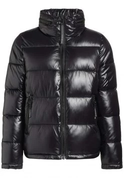 Khujo BLONDIE SHINY Veste D'hiver Schwarz Femme -khujo Soldes 06197db198db4b868cdf473d262ea4a1