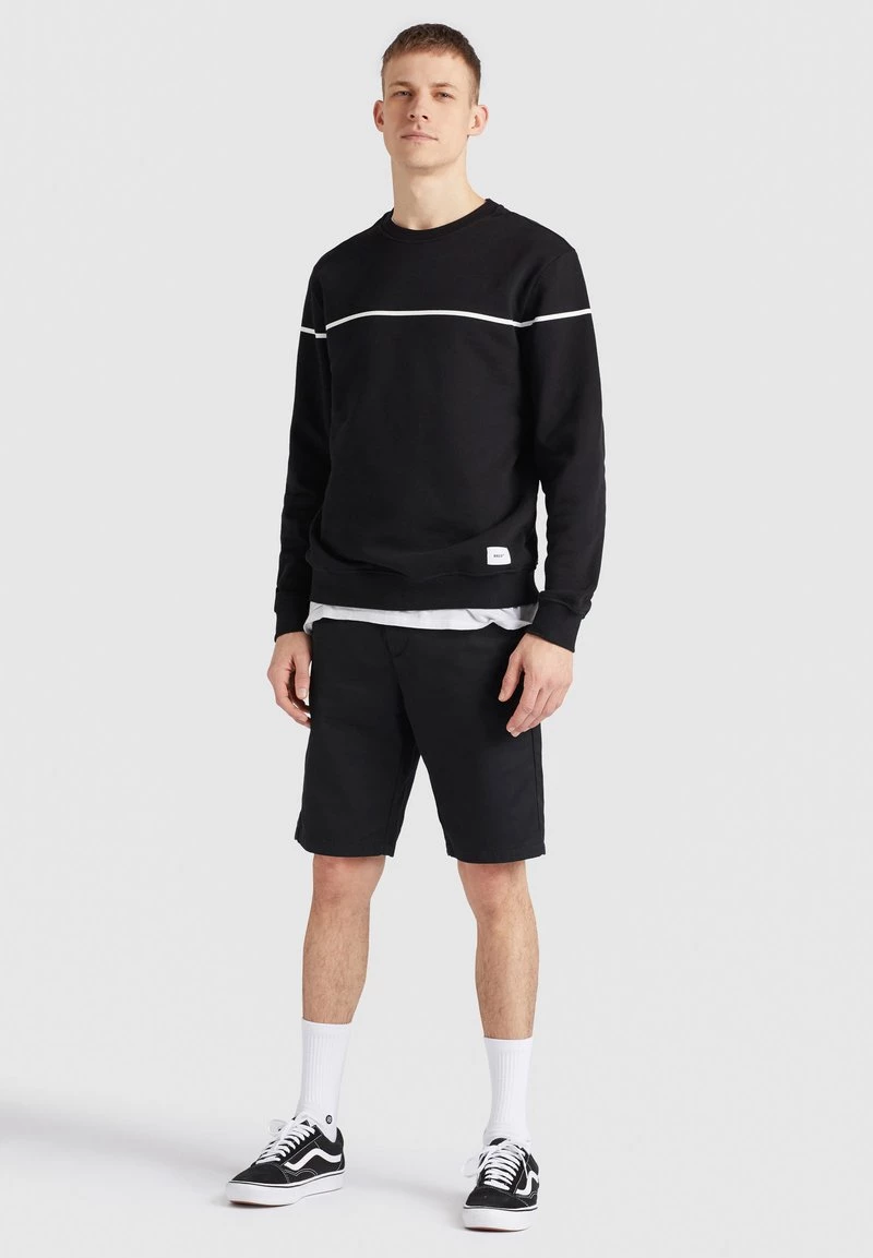 Khujo Homme KANYE Sweatshirt Black 4 Khujo Homme KANYE Sweatshirt Black – Image 2