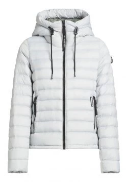 Khujo LOVINA2 SHINE Veste Légère Hellgrau Femme -khujo Soldes 0677692af9924f85881c570af13fbb97