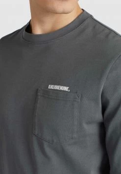 Khujo Homme LONGSLEEVE TARRAGON T Shirt à Manches Longues Washed Grey -khujo Soldes 06f82bdacc254aafab902a045e41a39e