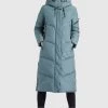 Khujo SONJE Veste D'hiver Blaugrau Femme -khujo Soldes 07516cbb6fd94762bfa598279c5d55a8