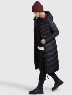 Khujo Femme INGRAM SHINE Veste D'hiver Schwarz -khujo Soldes 08978d4f063d49a0bf51ca7d818e8482