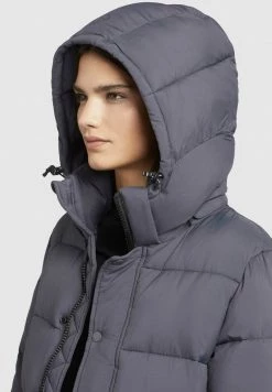 Khujo Femme WENCKE MATT Veste D'hiver Grau -khujo Soldes 0989b98a66d94f4ebd86c8fdb3d776bf