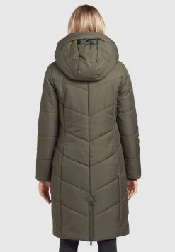 Khujo ARIBAY Veste D'hiver Dunkeloliv Femme -khujo Soldes 0a2032412a7246989fc14be5de2e0505