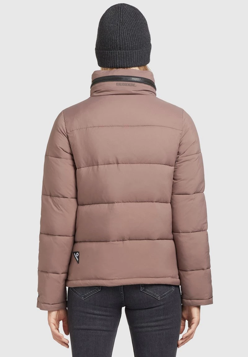 Khujo BLONDIE MATT Veste D'hiver Altrosa Femme 5 Khujo BLONDIE MATT Veste D'hiver Altrosa Femme – Image 3