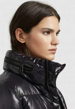 Khujo BLONDIE SHINY Veste D'hiver Schwarz Femme -khujo Soldes 0b2bbb760b0e4cc59c74d3e286583a69
