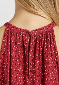 Khujo Femme KELSA Robe De Jour Rot Geblümt -khujo Soldes 0ba0131ff95a4a7d888c5125edd8e8a9