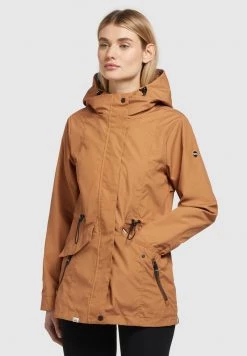Khujo FELINA Veste Imperméable Toffee Femme -khujo Soldes 0d55cf77d4d048ac81f493e4093f9b6c