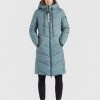 Khujo Femme ARIBAY Veste D'hiver Blaugrau -khujo Soldes 0d6d7e41ebaa48338fdafd80d853583c