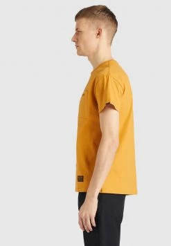 Khujo HERMAN T Shirt Imprimé Dark Ochre Homme -khujo Soldes 0f55d07e76ef4862933c70cd8c7bc82c