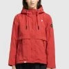 Khujo Femme ZAHIRA3 Veste Légère Rot -khujo Soldes 0f8b03c3016742b484f388c30d5245c6