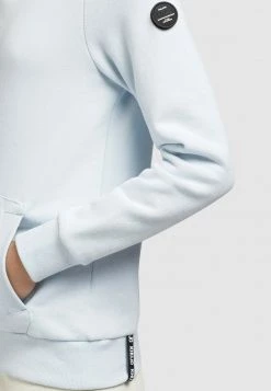 Khujo Femme RHABEA Sweat à Capuche Hellblau -khujo Soldes 1023b5e19f6649848565674af4ab60b7