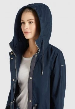 Khujo Femme NANDA2 Parka Dunkelblau -khujo Soldes 108fc0cb4e69492e8fbf598aafbef13c