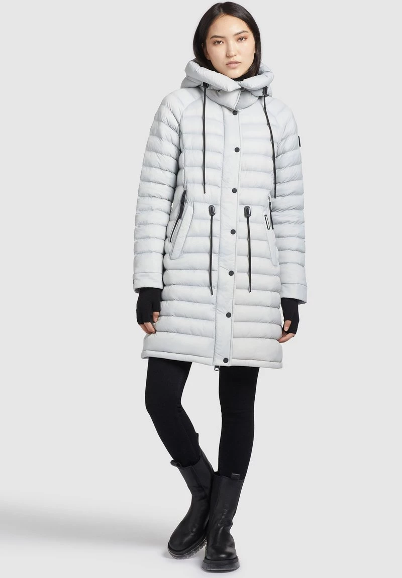 Khujo MANTEL NIANA SHINE Veste D'hiver Hellgrau Femme 9 Khujo MANTEL NIANA SHINE Veste D'hiver Hellgrau Femme – Image 7