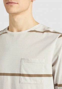 Khujo LUCIAN T Shirt à Manches Longues Beige Homme -khujo Soldes 126fb12bd11d4f599ef933cc7403c3e7