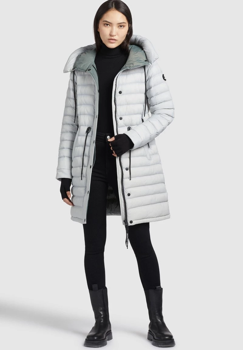 Khujo MANTEL NIANA SHINE Veste D'hiver Hellgrau Femme 10 Khujo MANTEL NIANA SHINE Veste D'hiver Hellgrau Femme – Image 8