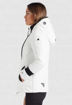 Khujo Femme CORZ Veste D'hiver Naturweiß -khujo Soldes 13530bc65690434cbddac49e5f256c4d