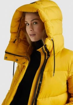Khujo Femme SELANIE Veste D'hiver Gelb -khujo Soldes 13ee46e662904461b769e814c2c0748e