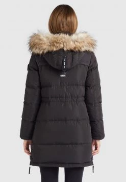 Khujo Femme MELINDRA2 Veste D'hiver Schwarz -khujo Soldes 140da2ca37ad40e7b2dd2ee92a4a51aa
