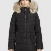 Khujo Femme AMARAY2 Veste D'hiver Schwarz