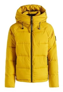 Khujo ISIDORA Veste D'hiver Gelb Femme -khujo Soldes 15fac8ea45f648c494d9380cc477b2a7