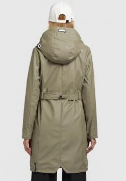 Khujo Femme GLENNA Veste Imperméable Graugrün -khujo Soldes 1623bbc32b094cd8b7c9ac7d7a25f771