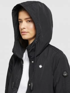 Khujo Femme GAMES Parka Schwarz -khujo Soldes 1740a72296ac47b6b27666ca6643a18e