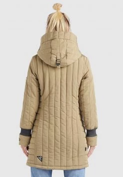 Khujo Femme MANTEL JERRY PRIME Veste D'hiver Beige -khujo Soldes 1827968f29a4430b941b25668188fbd6