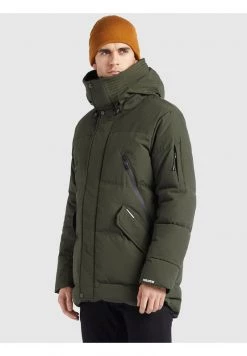 Khujo Homme GORD Veste D'hiver Dunkelgrün -khujo Soldes 18ba774f9b8048cb8277db7bc19136a3