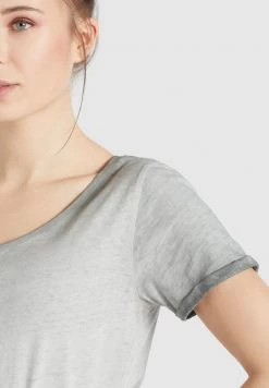 Khujo Femme BARU T Shirt Basique Grau 15 Khujo Femme BARU T Shirt Basique Grau -khujo Soldes 1906f142b5214d0f975a5c98612756af