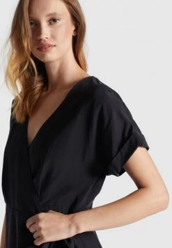 Khujo Femme KLEID PUMA Robe De Jour Schwarz -khujo Soldes 19d5d6ec81b7419a981125c6081ce7b2