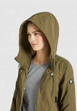 Khujo Femme NEPHELE Parka Khaki -khujo Soldes 19d8c641fc5c4603aead057fa182c8e2