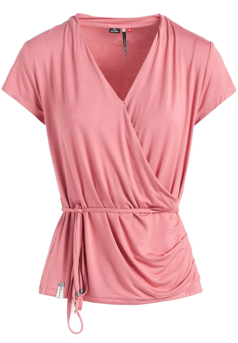 Khujo LETICIA T Shirt Imprimé Rosa Femme 12 Khujo LETICIA T Shirt Imprimé Rosa Femme – Image 10