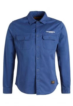 Khujo Homme ROGER Chemise Blue -khujo Soldes 1b1afb4851a3405a81efccd98def5cbe