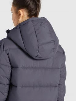 Khujo GERDA MATT Veste D'hiver Grau Femme -khujo Soldes 1bad0a974f4e480ba669e4c28b46e8d3