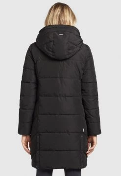 Khujo ELESSA2 Veste D'hiver Schwarz Femme -khujo Soldes 1d65c6af690b4872a714903afc2dea65