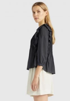 Khujo HALIA Blouse Black Femme -khujo Soldes 1db1d6d540844f67b01c87c198e68387
