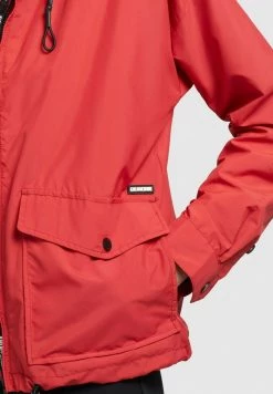 Khujo BLAIR Veste Mi Saison Rot Femme -khujo Soldes 1df94ca693fb4d5e8f39fa27d98ac1ca