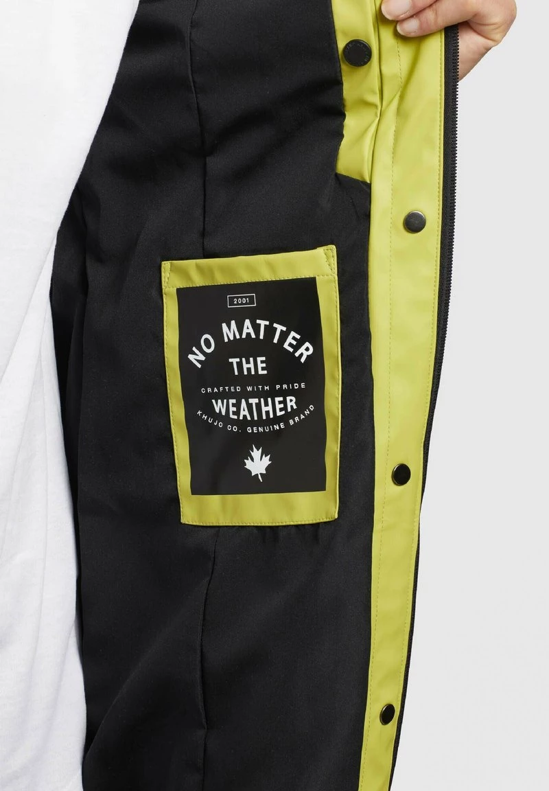 Khujo GLENNA Veste Imperméable Giftgrün Femme 7 Khujo GLENNA Veste Imperméable Giftgrün Femme – Image 5