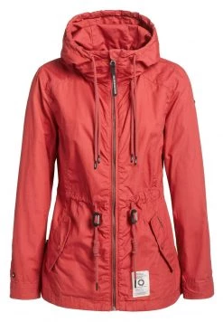 Khujo SESIA Parka Rot Femme -khujo Soldes 205822f2f1c941e4b5bfc9679a1f0260